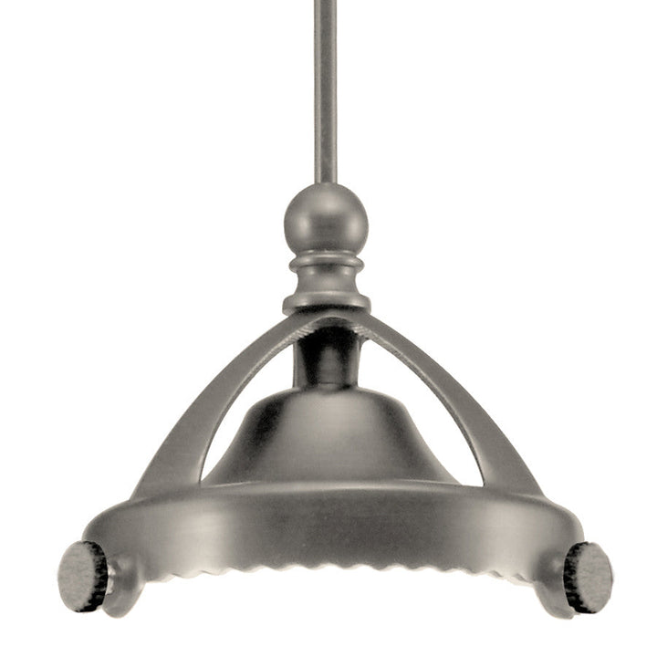 Wac Lighting QP-LED403-BN  Early Electric Track Light Brushed Nickel