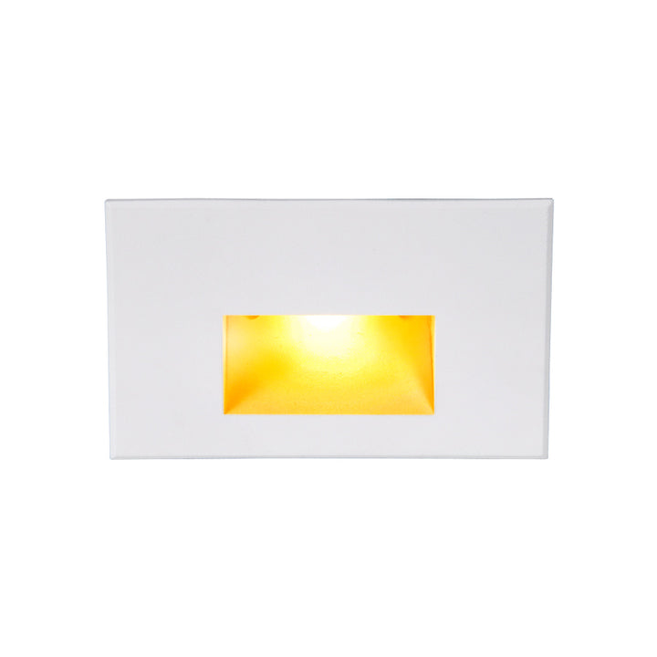 Wac Lighting WL-LED100F-AM-WT Modern Ledme Step And Wall Lights Landscape Light White On Aluminum