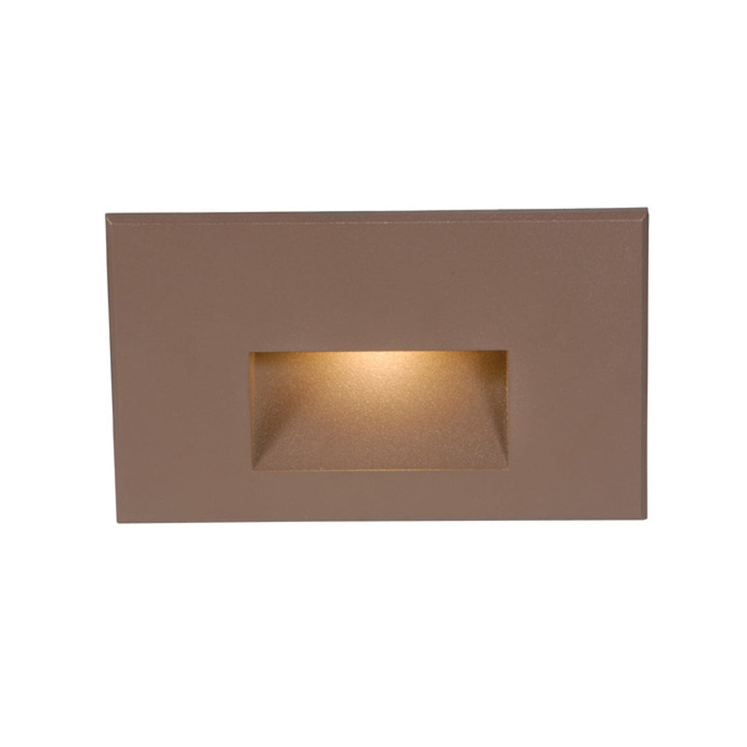 Wac Lighting WL-LED100F-BL-BZ Modern Ledme Step And Wall Lights Landscape Light Bronze On Aluminum