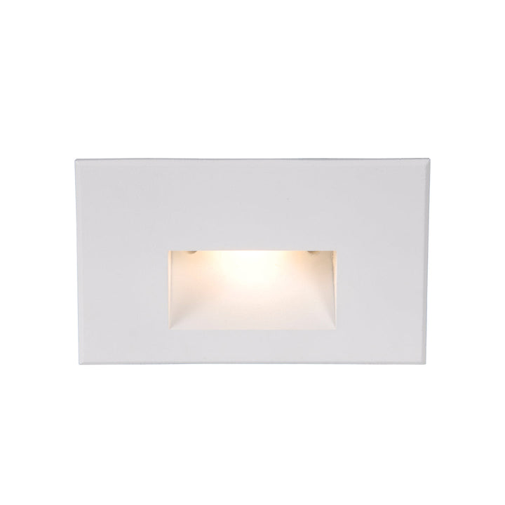 Wac Lighting WL-LED100F-C-WT Modern Ledme Step And Wall Lights Landscape Light White On Aluminum