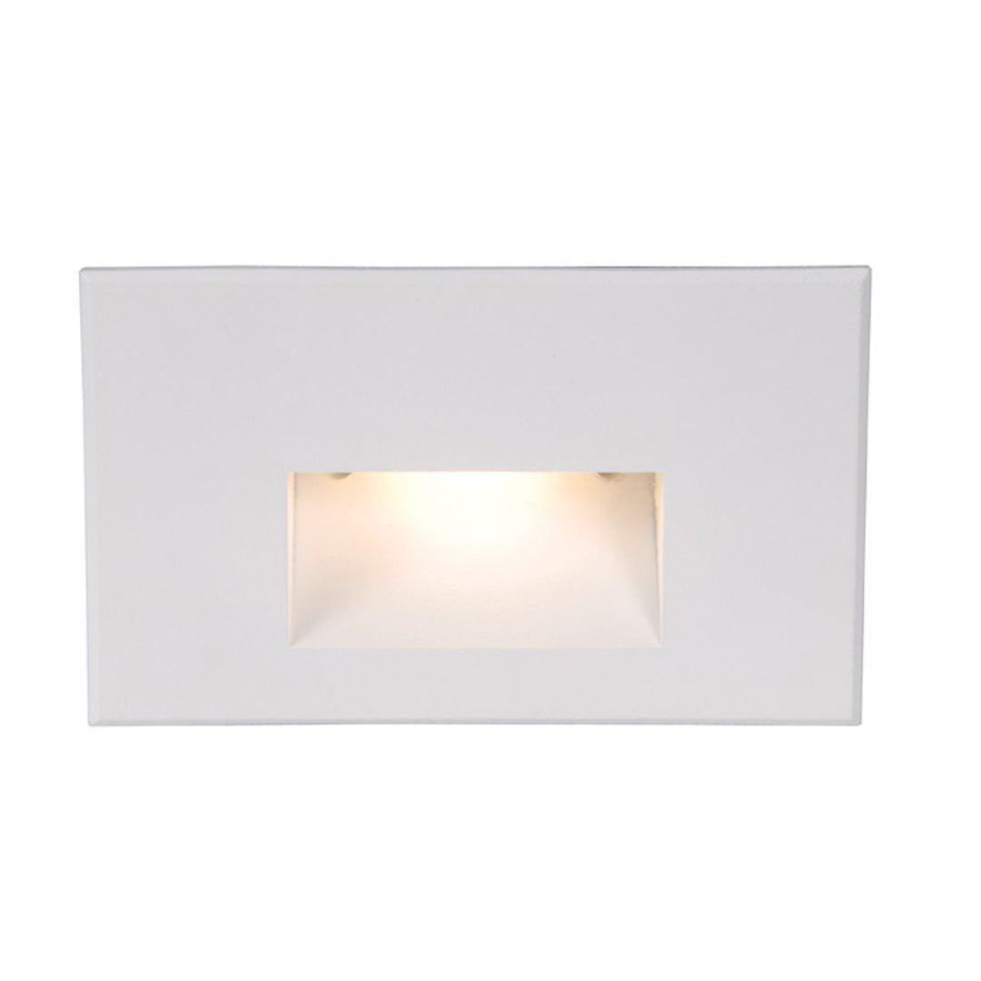 Wac Lighting WL-LED100F-RD-WT Modern Ledme Step And Wall Lights Home Decor White On Aluminum