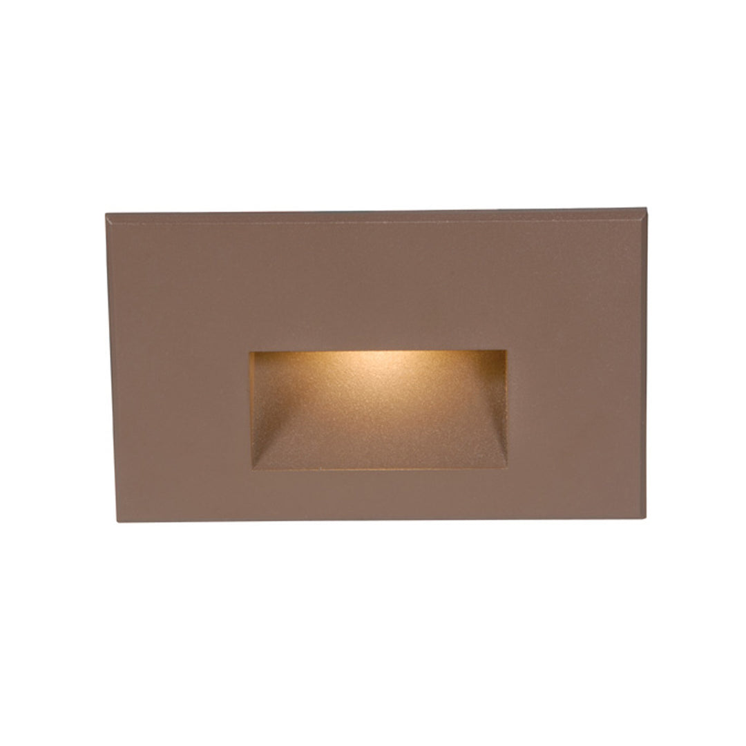 Wac Lighting WL-LED100-RD-BZ Modern Ledme Step And Wall Lights Landscape Light Bronze On Aluminum