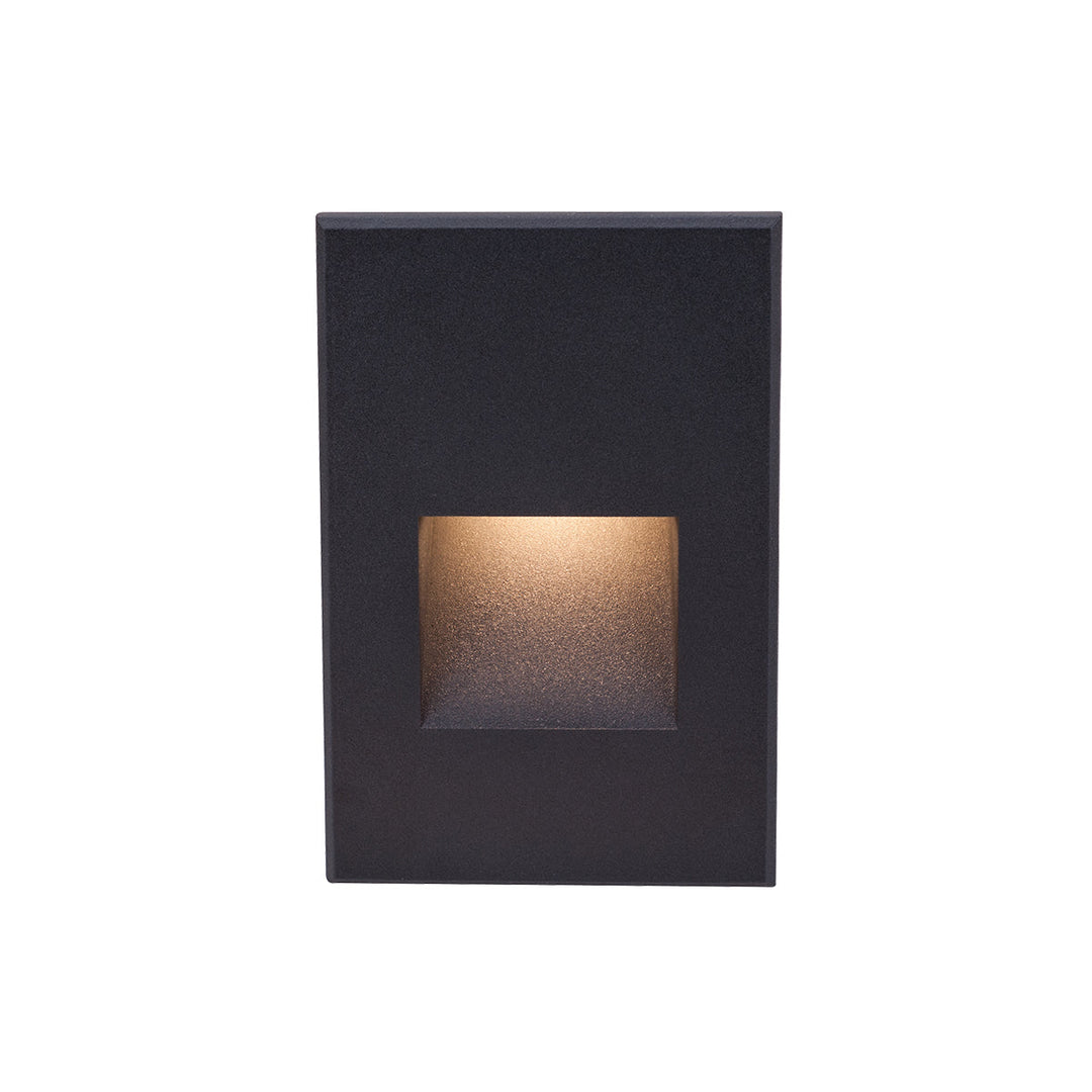 Wac Lighting WL-LED200F-C-BK Modern Ledme Step And Wall Lights Home Decor Black On Aluminum