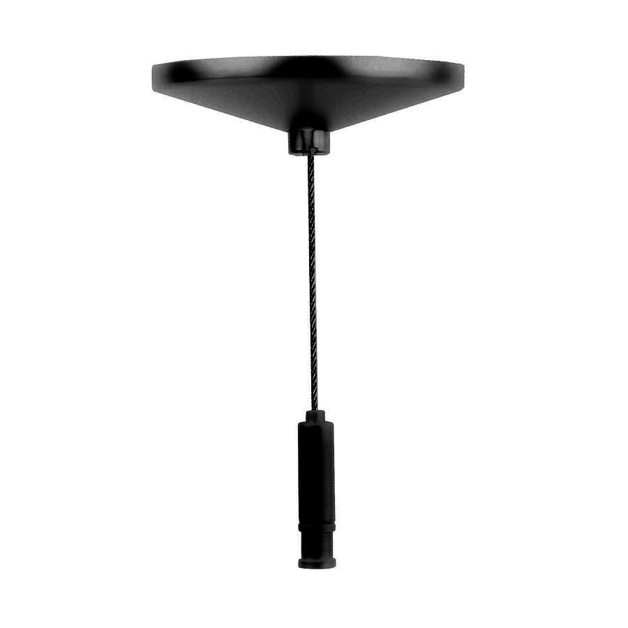 Wac Lighting WMST-TB96-BK  W Track Home Decor Black