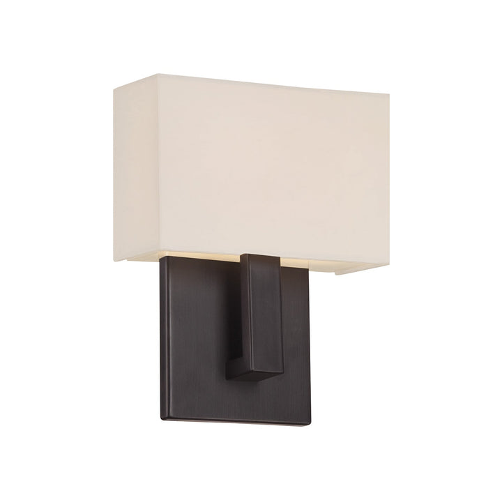 WAC Manhattan WS-13107-BO Wall Sconce Light - Brushed Bronze