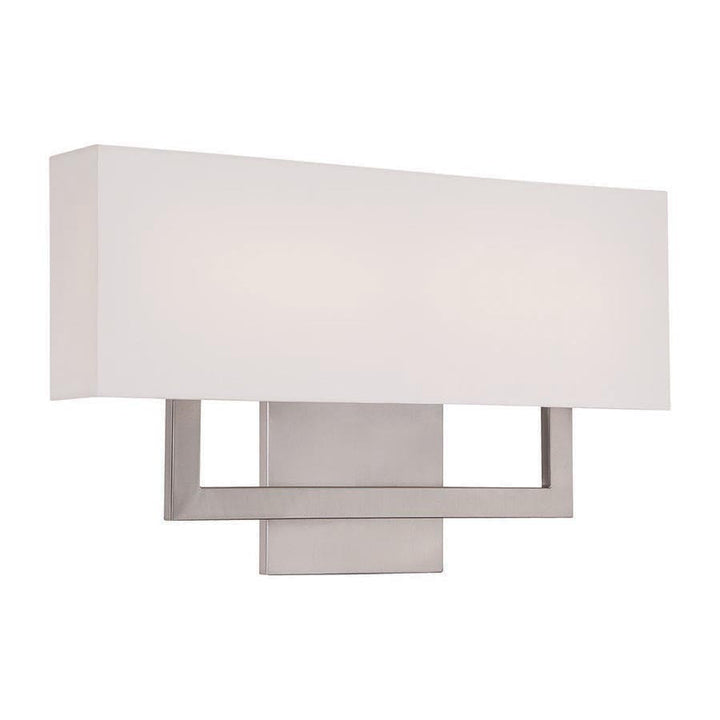 WAC Manhattan WS-13122-BN Wall Sconce Light - Brushed Nickel