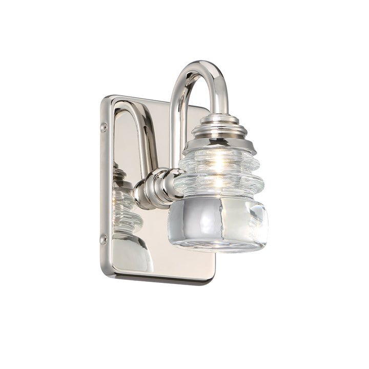 WAC Rondelle WS-42505-PN Wall Sconce Light - Polished Nickel