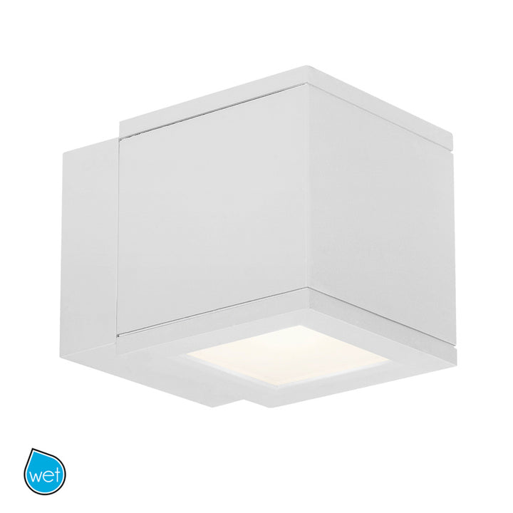 Wac Lighting WS-W2504-WT Modern Rubix Outdoor White