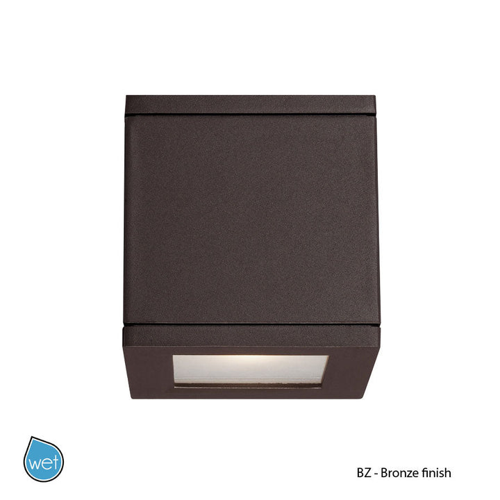 Wac Lighting WS-W2505-BZ Modern Rubix Outdoor Bronze