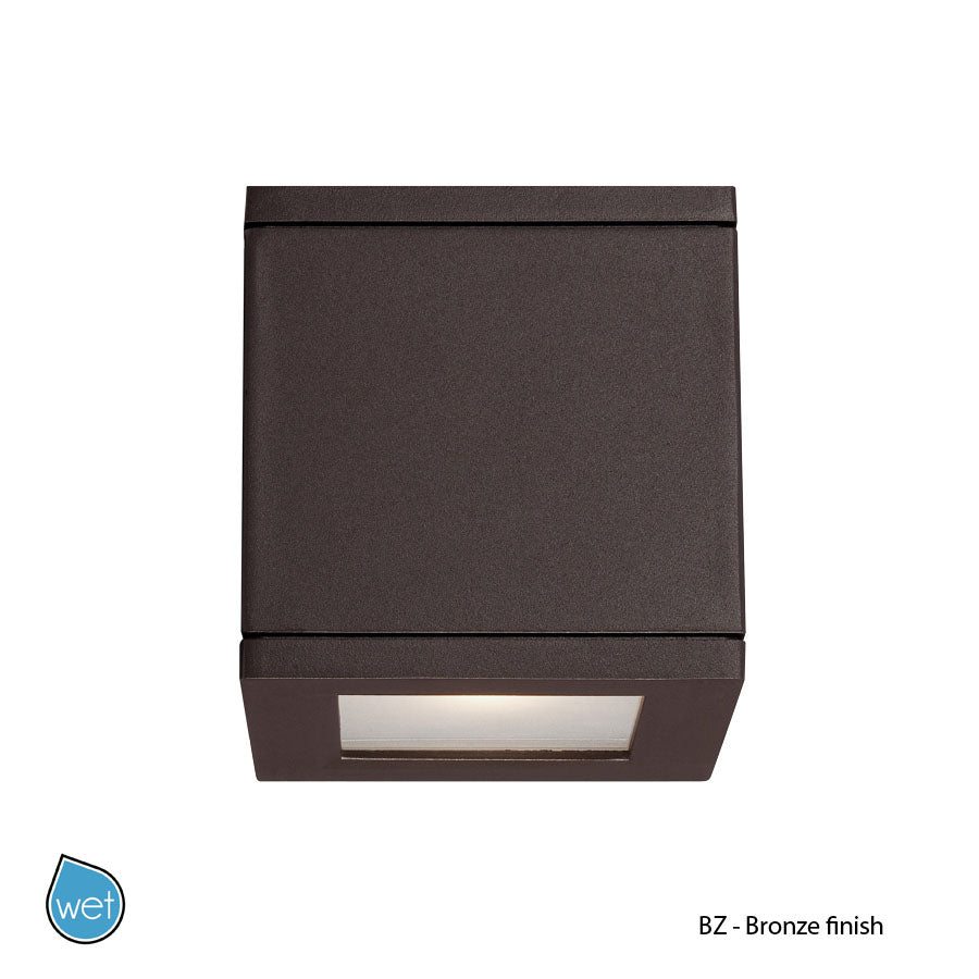Wac Lighting WS-W2505-BZ Modern Rubix Outdoor Bronze