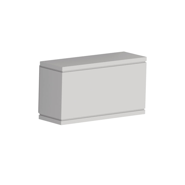 Wac Lighting WS-W2509-AL Modern Rubix Outdoor Brushed Aluminum