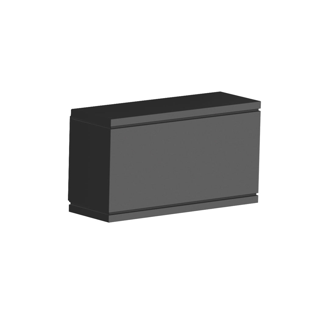 Wac Lighting WS-W2509-BK Modern Rubix Outdoor Black