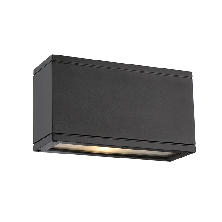 Wac Lighting WS-W2510-BK Modern Rubix Outdoor Black