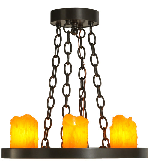 Meyda Tiffany Loxley 69637 Chandelier Light - Timeless Bronze