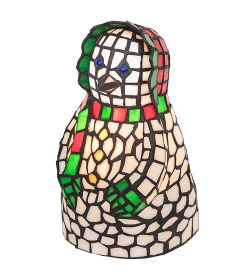 Meyda Tiffany Lighting 69916 Snow Woman One Light Accent Lamp Lamp Multicolored