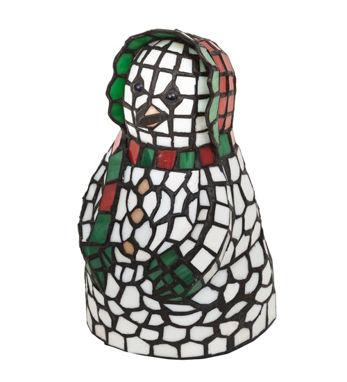 Meyda Tiffany Lighting 69916 Snow Woman One Light Accent Lamp Lamp Multicolored