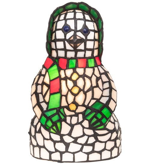 Meyda Tiffany Lighting 69916 Snow Woman One Light Accent Lamp Lamp Multicolored