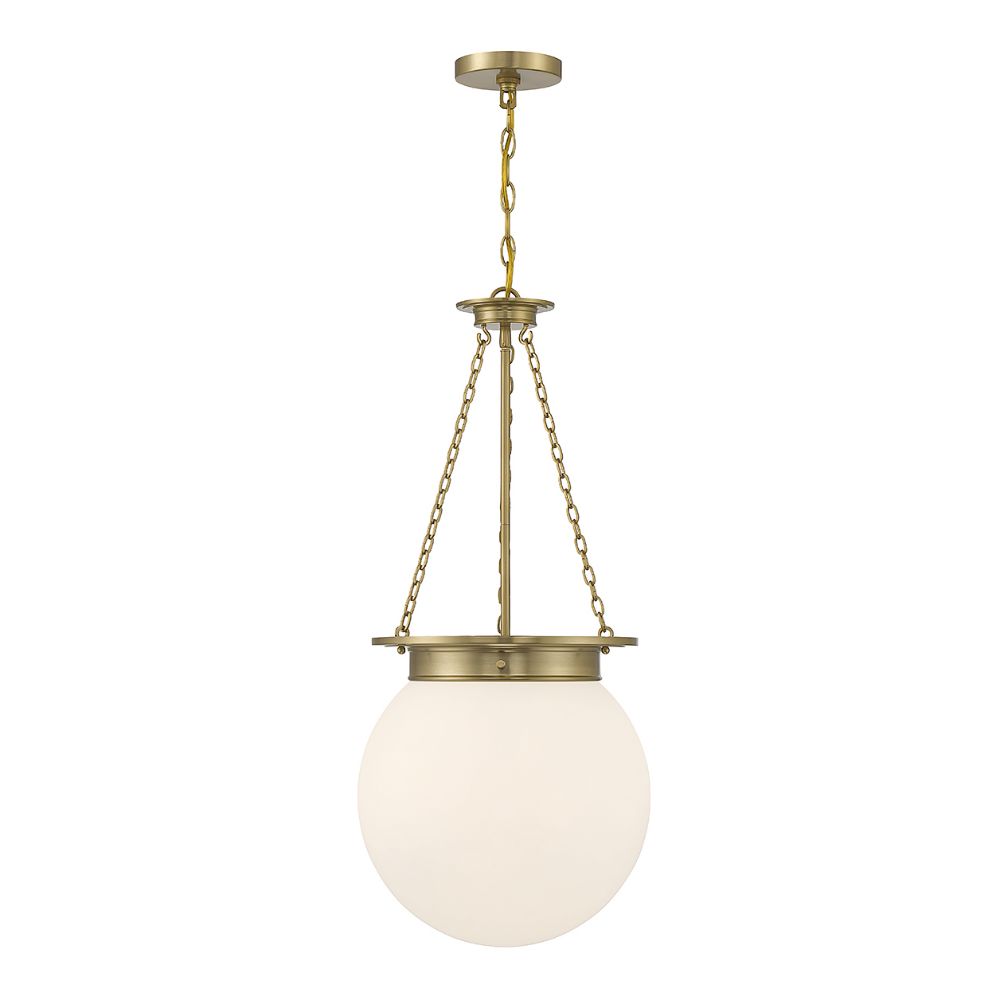 Savoy House Manor 7-3901-3-322 Pendant Light - Warm Brass