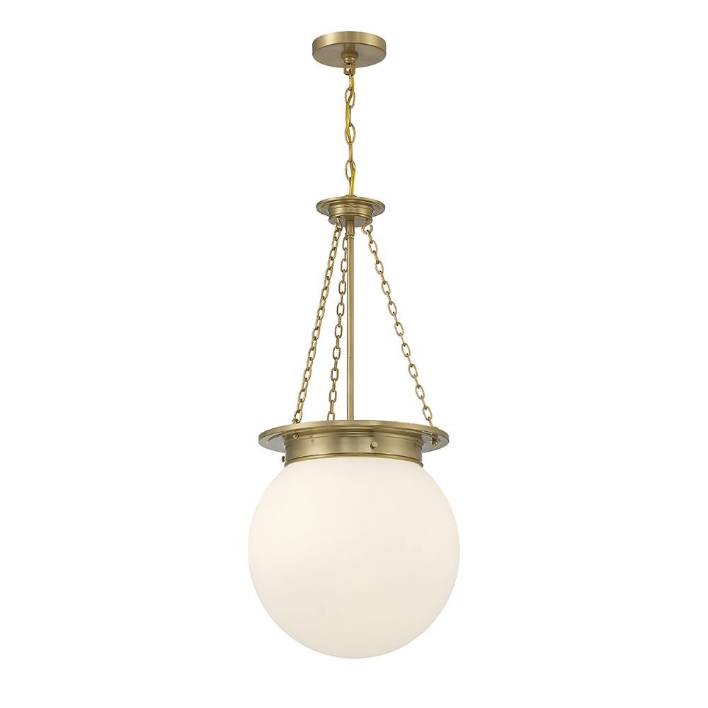 Savoy House Manor 7-3901-3-322 Pendant Light - Warm Brass