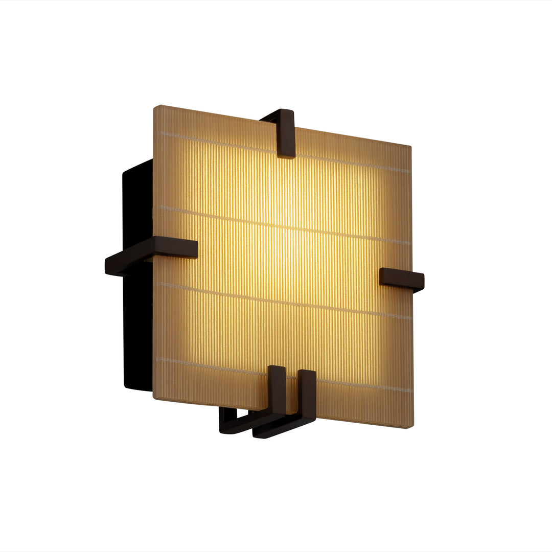 Justice Designs 3form 3FRM-5550-TAKE-DBRZ Wall Light - Dark Bronze