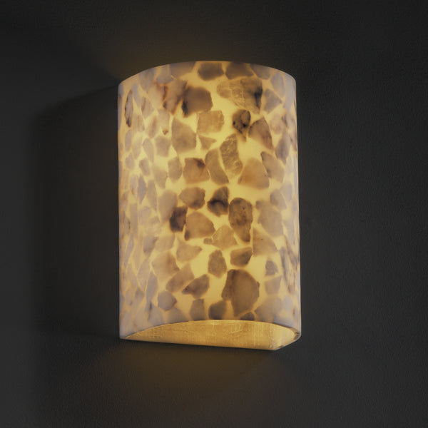 Justice Designs Alabaster Rocks! ALR-0945-LED1-1000 Wall Light -