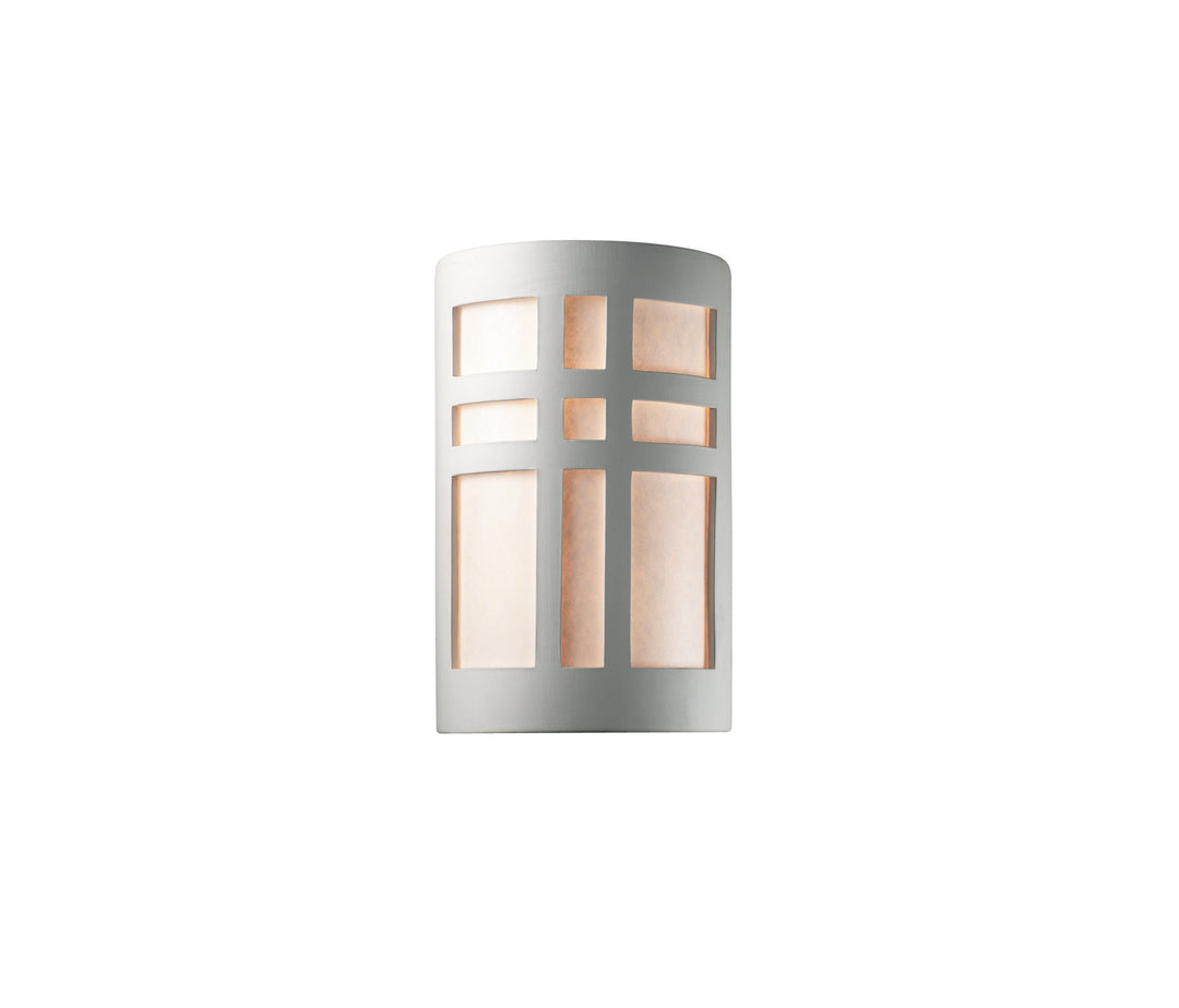 Justice Designs Ambiance CER-7295-BIS-LED2-2000 Wall Light - Bisque