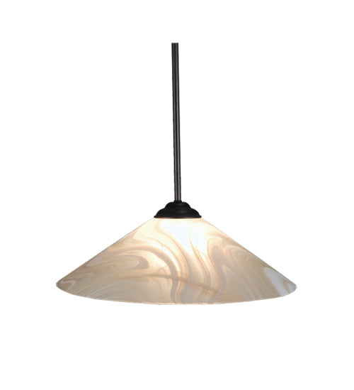 Meyda Tiffany Blush Swirl 70106 Pendant Light - Craftsman Brown