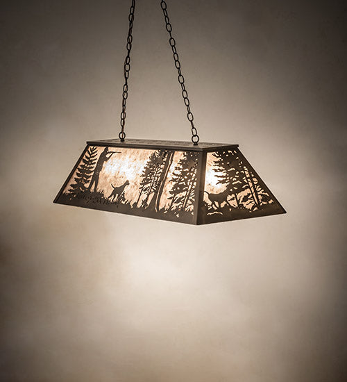 Meyda Tiffany Quail Hunter W/Dog 70118 Pendant Light - Antique Copper