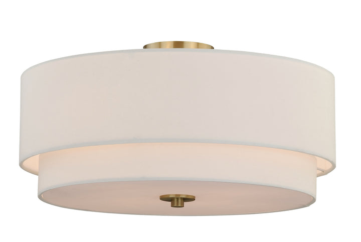Vaxcel Burnaby C0112 Ceiling Light - Matte Brass