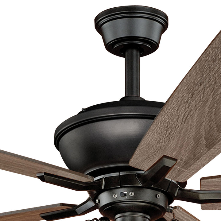 Vaxcel Clybourn F0042 Ceiling Fan - Bronze, Driftwood-Dark Maple/