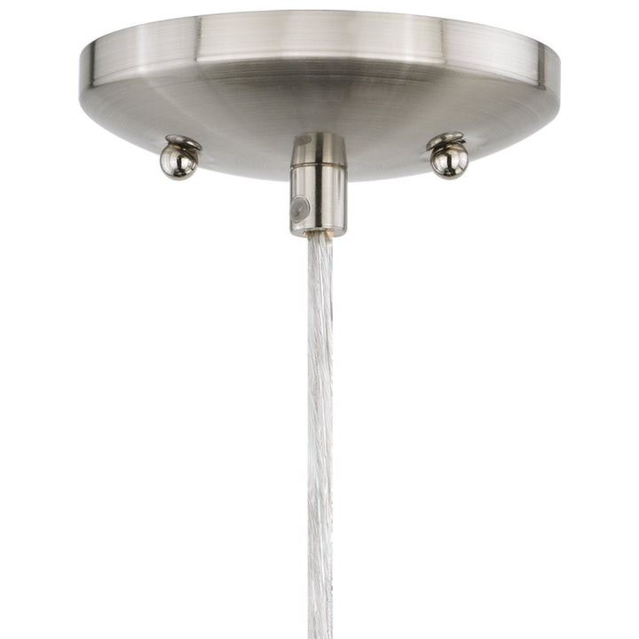 Vaxcel Milano P0172 Pendant Light - Satin Nickel