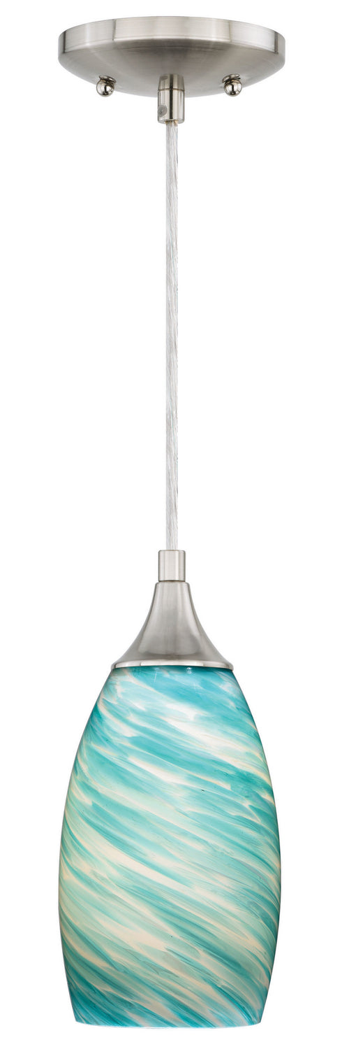Vaxcel Milano P0172 Pendant Light - Satin Nickel