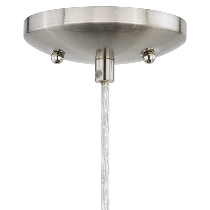 Vaxcel Milano P0176 Pendant Light - Satin Nickel