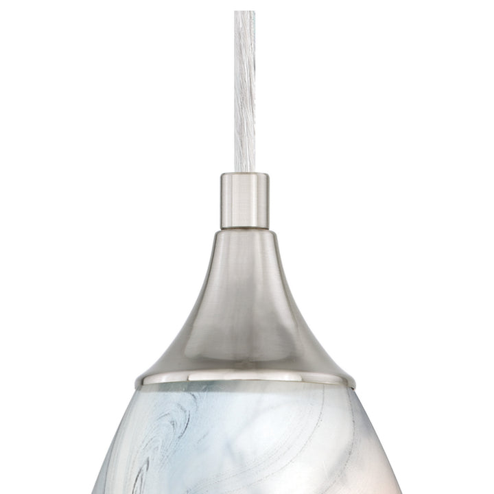 Vaxcel Milano P0176 Pendant Light - Satin Nickel