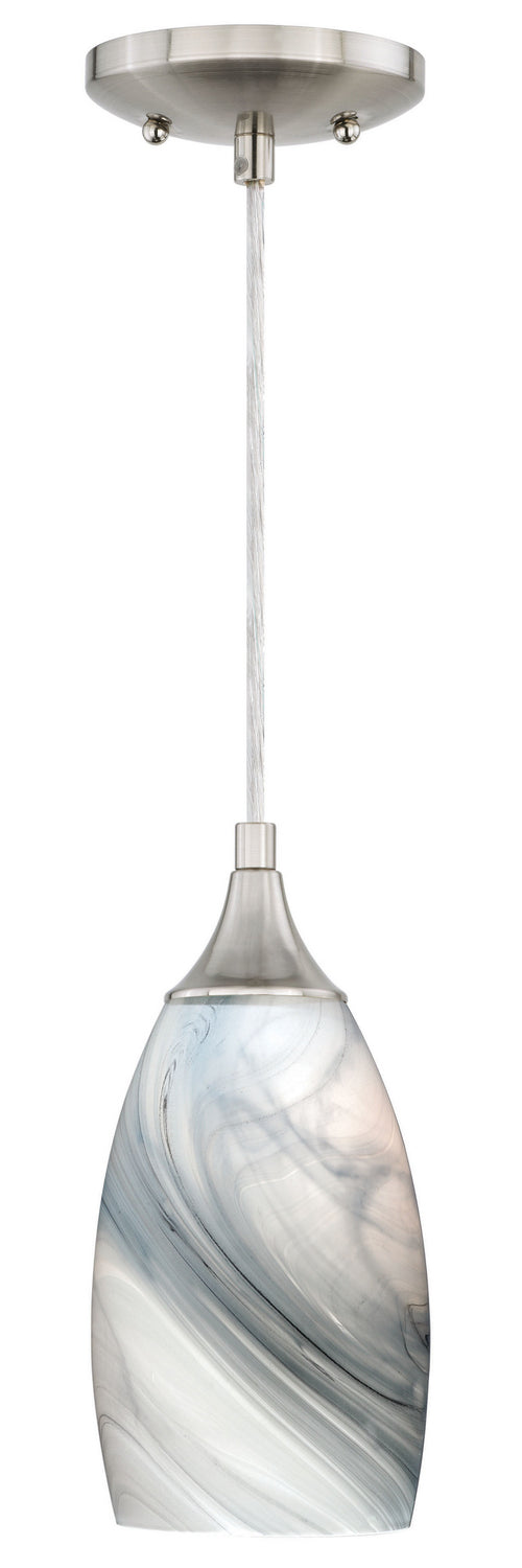 Vaxcel Milano P0176 Pendant Light - Satin Nickel