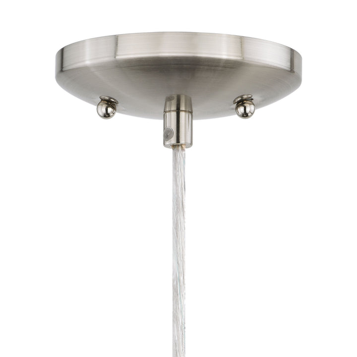 Vaxcel Milano P0178 Pendant Light - Satin Nickel