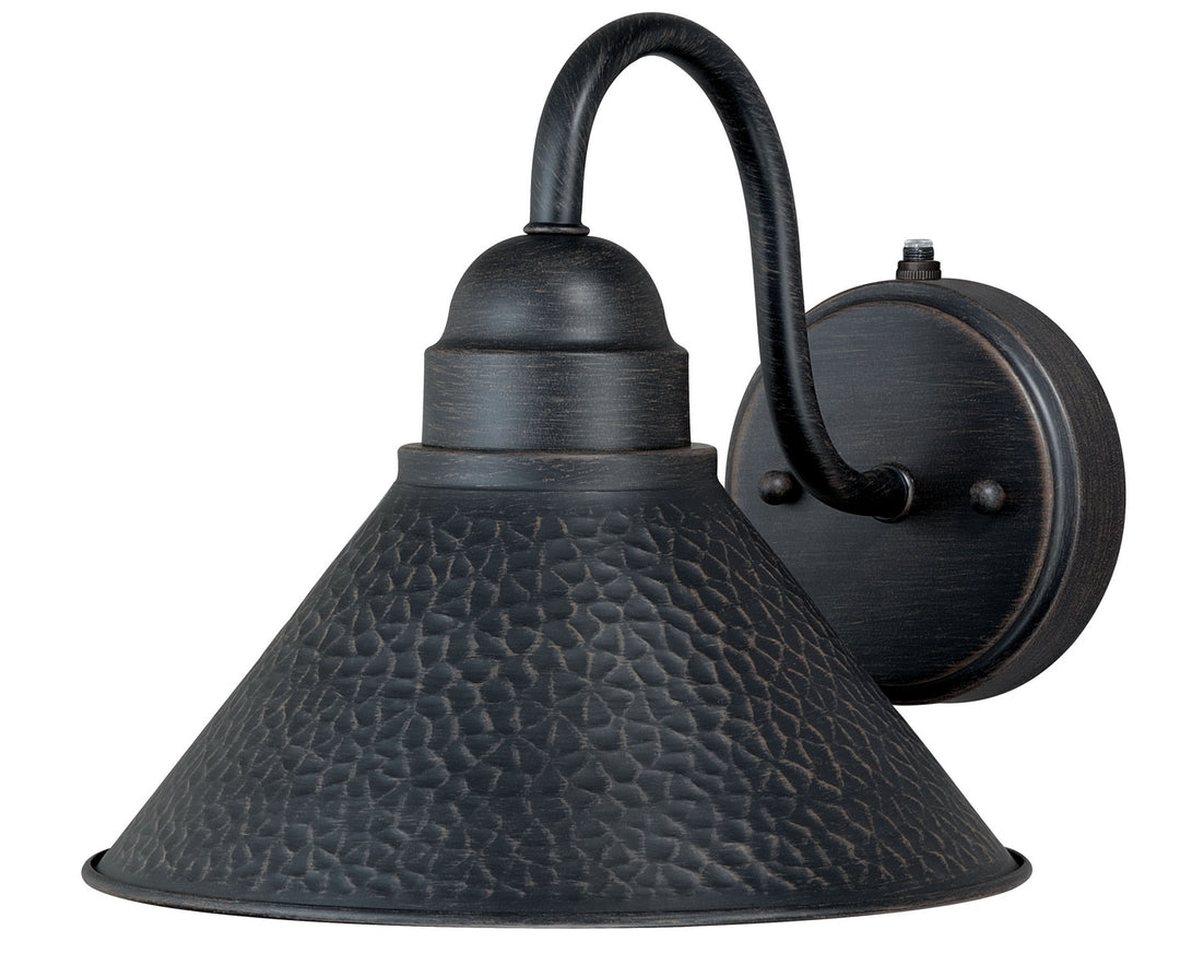 Vaxcel Lighting T0197 Outland One Light Outdoor Wall Mount Outdoor Bronze / Dark