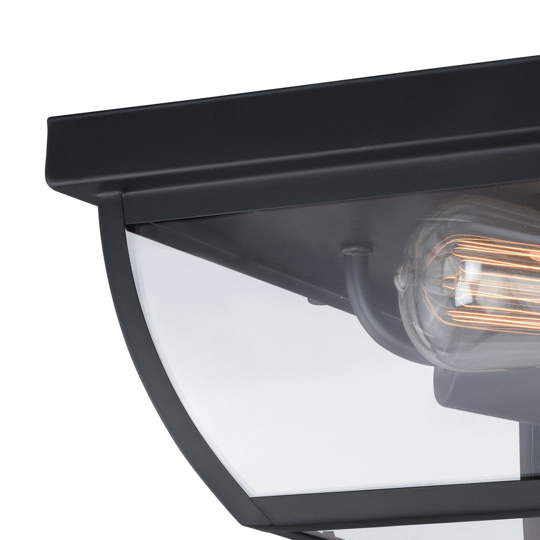 Vaxcel Lighting T0212 Granville Two Light Outdoor Flush Mount Outdoor Bronze / Dark