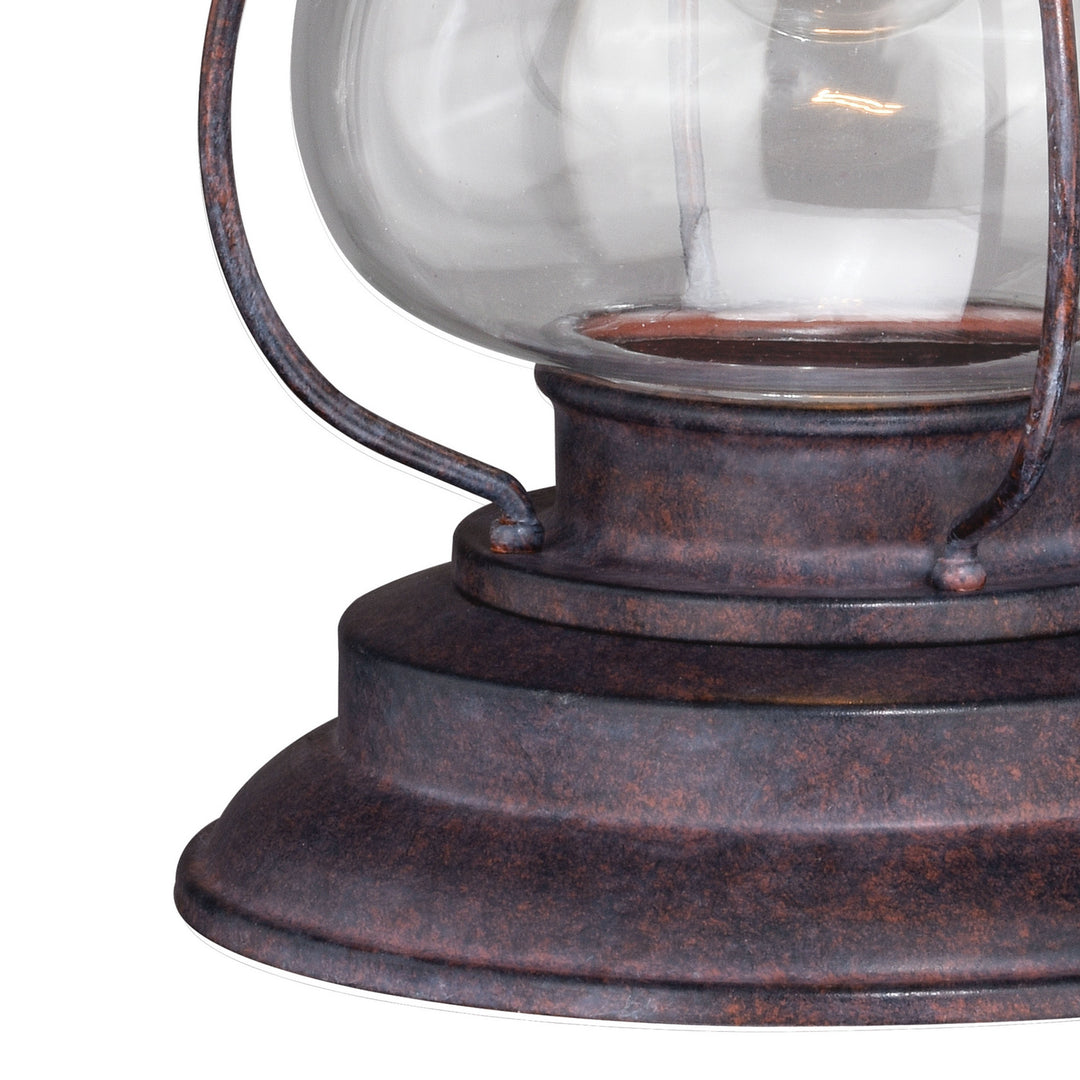 Vaxcel Lighting T0219 Dockside One Light Outdoor Pendant Outdoor Bronze / Dark
