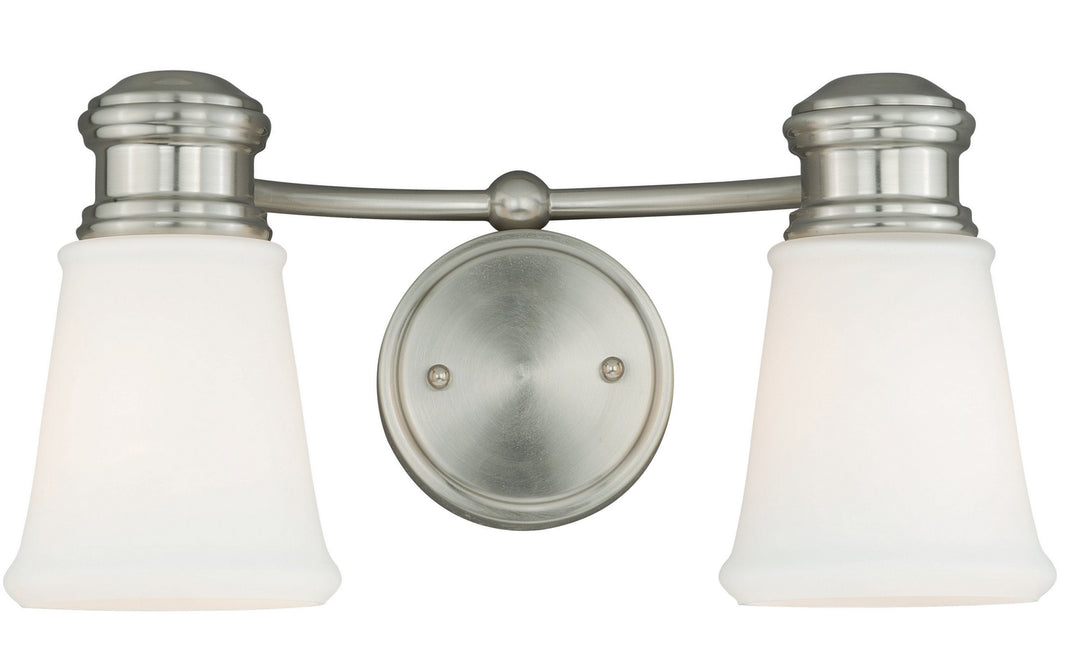 Vaxcel Malie W0219 Bath Vanity Light 16 in. wide - Satin Nickel