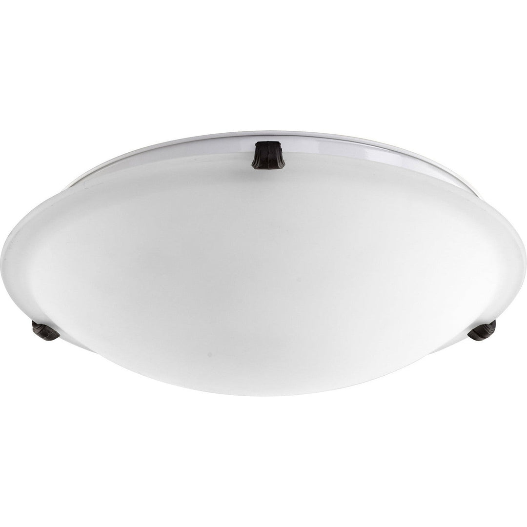 Quorum 3000 Ceiling Mounts 3000-16186 Ceiling Light - Oiled Bronze, Weathered Oak/Weathered Oak/