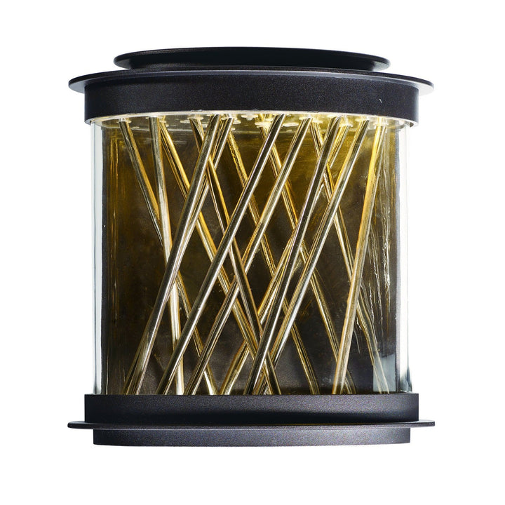 Maxim Lighting 53495CLGBZFG Modern Bedazzle Outdoor Galaxy Bronze / French Gold