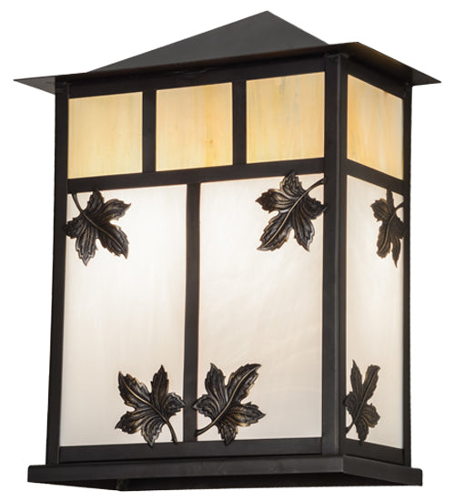 Meyda Tiffany Lighting 70254 Seneca Two Light Wall Sconce Outdoor Bronze / Dark