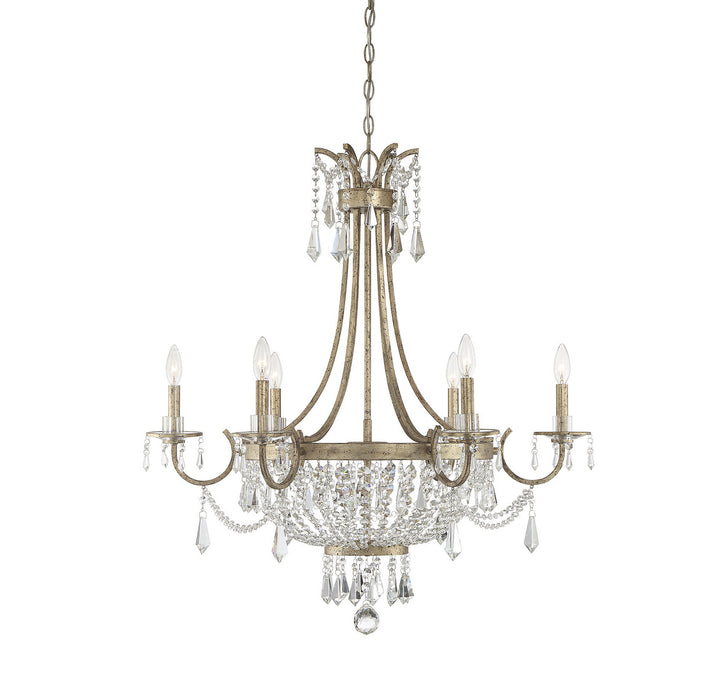 Savoy House Claiborne 1-3060-6-60 Chandelier Light - Avalite