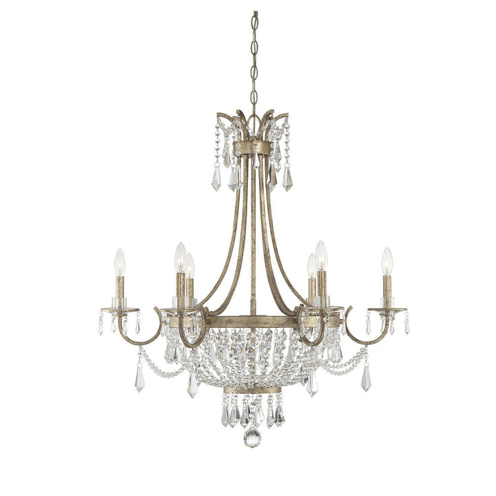 Savoy House Claiborne 1-3060-6-60 Chandelier Light - Avalite