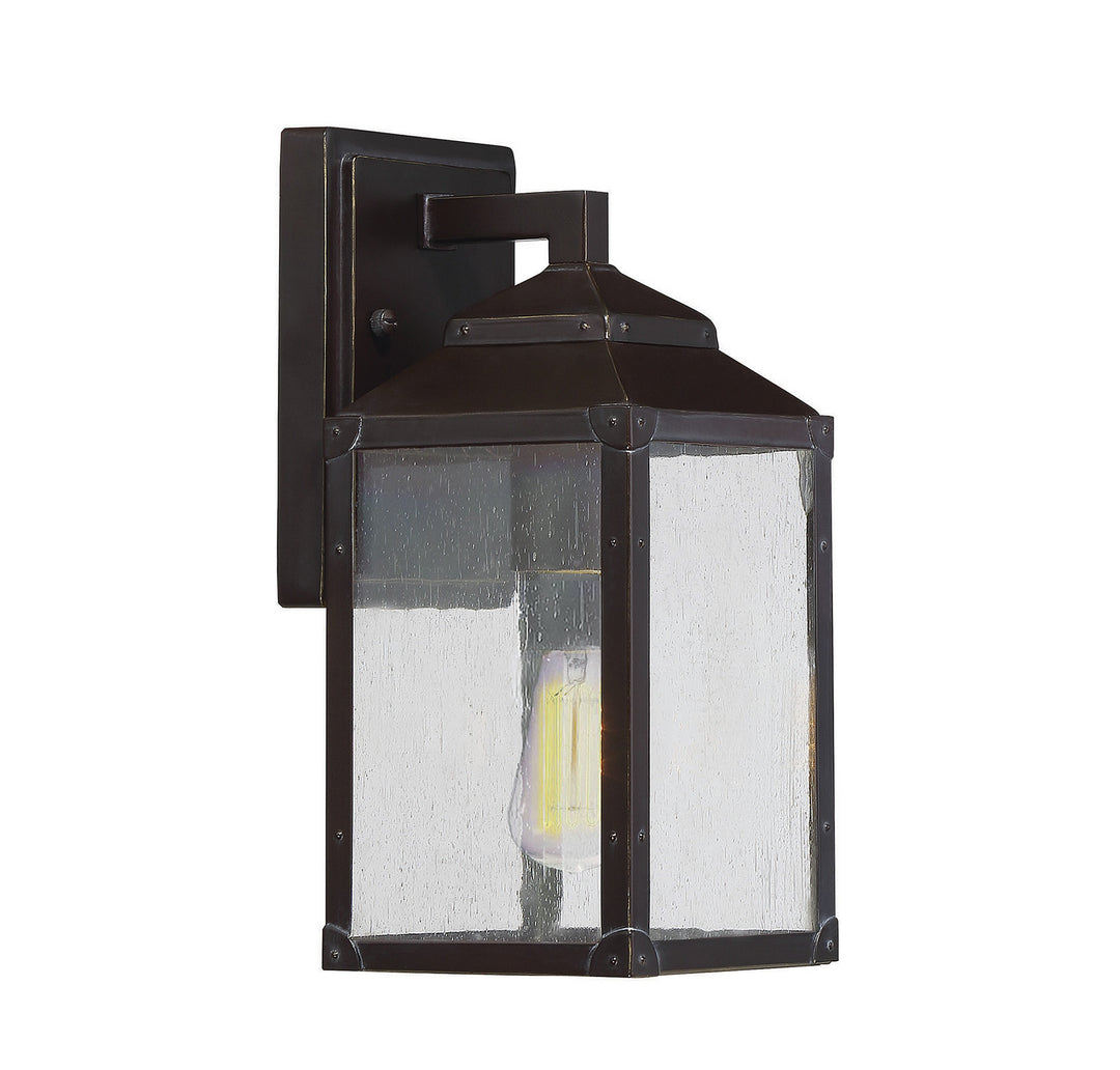 Savoy House Lighting 5-340-213  Brennan Outdoor English Bronze With Gold