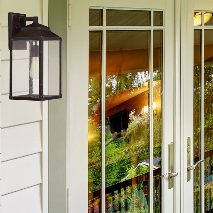 Savoy House Lighting 5-341-213  Brennan Outdoor English Bronze With Gold
