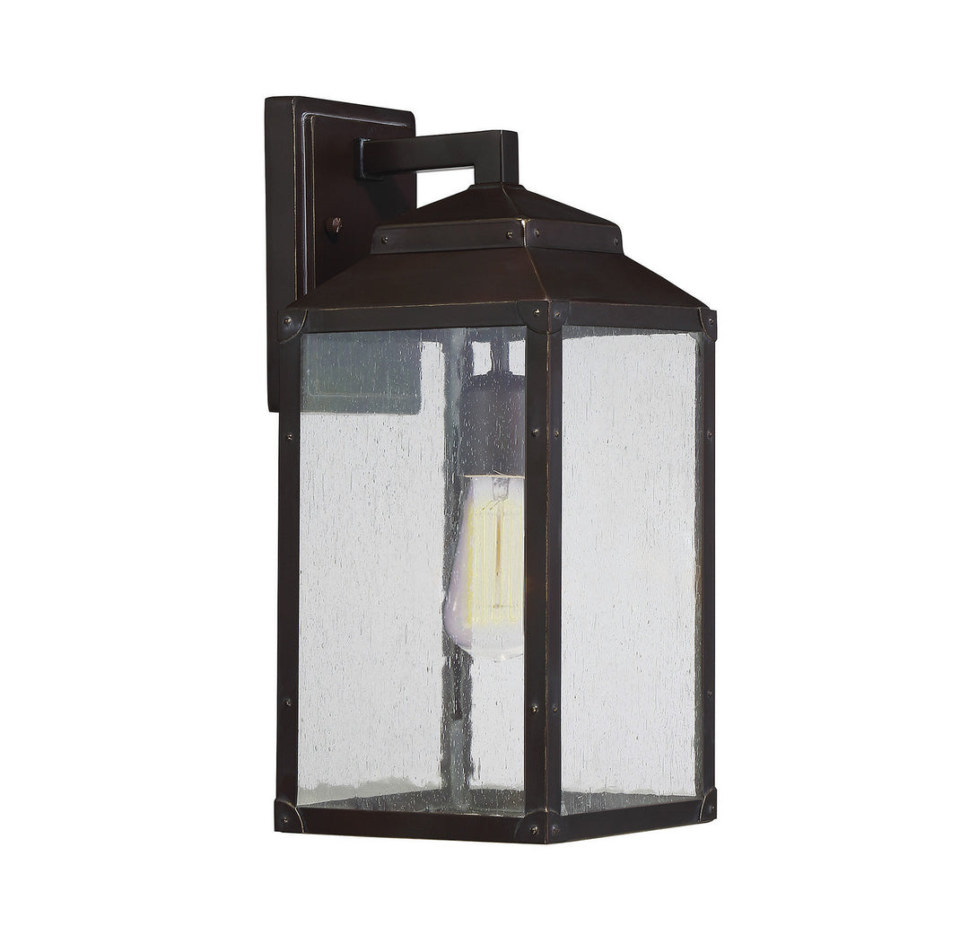 Savoy House Lighting 5-341-213  Brennan Outdoor English Bronze With Gold