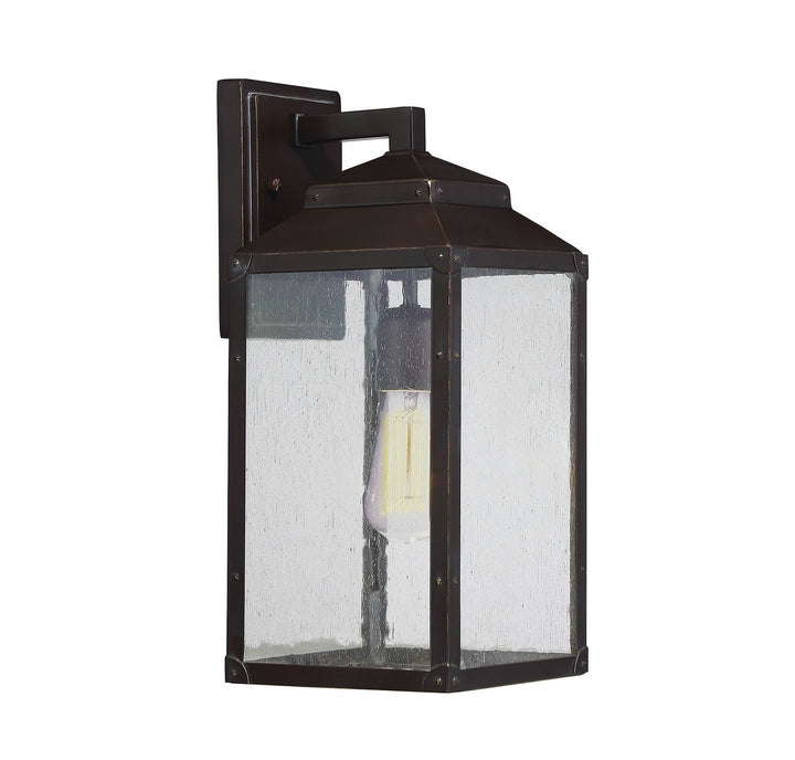 Savoy House Lighting 5-341-213  Brennan Outdoor English Bronze With Gold