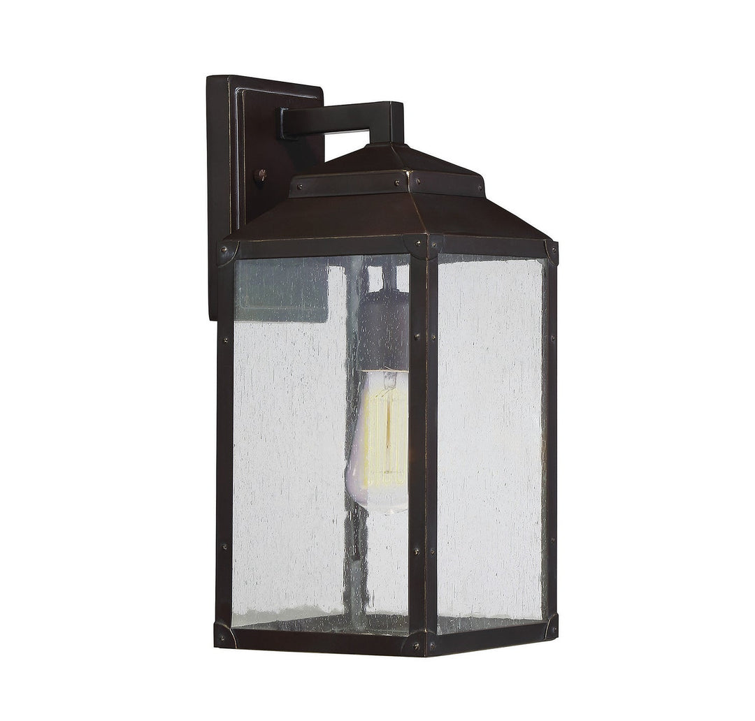 Savoy House Lighting 5-341-213  Brennan Outdoor English Bronze With Gold